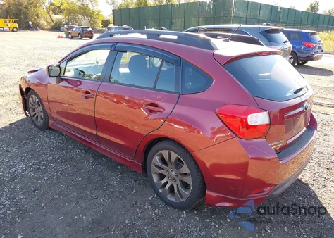 2014 Subaru Impreza 2.0I Sport Premium from USA, damaged, VIN JF1GPAL69E8260671